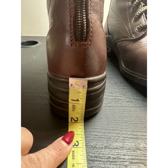Mountain Horse Riding Boots Women’s US 6 Brown Leather Ankle Back Zip #1375 - Picture 16 of 16